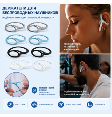 Держатель для наушников Keepods с защитой от падения (1200)