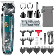 Аккумуляторная машинка для стрижки 6 в 1 VGR V-102 (40)