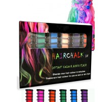 Набор мелков для волос из 6 шт Hair Chalk (120)