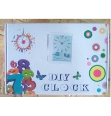 Настенные маленькие 3D часы DIY clock