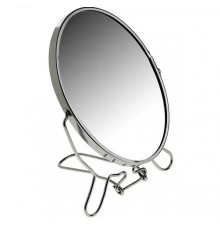 Двустороннее косметическое зеркало для макияжа на подставке Two-Side Mirror 18 см (72)