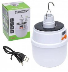 Лампочка с крючком 2022 Solar Emergency Charging Lamp солнечная и акк. (72)