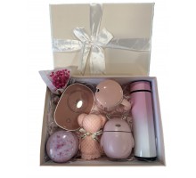 Подарочный набор Wishes (увлажнитель, термос, чашка с подставкой, полотенце, чай) (26)