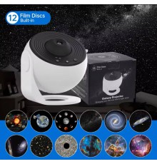 Проектор звездного неба вращающийся на 360° Galaxy Projector (48)