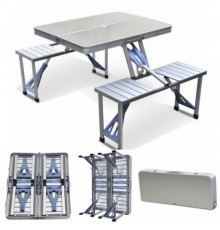 Алюминиевый раскладной стол для пикника Alumum Picnic Table