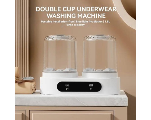 Двухкамерная стиральная машина Double Washing Machine (18)