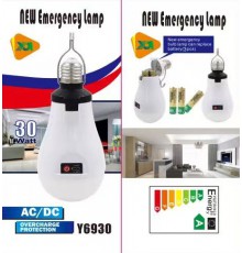 Аккумуляторный светильник SS-6930 с крючком 30Вт, Е27 аккумулятора, USB (80)