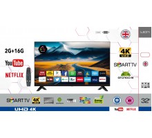Телевизор с голосовым управлением Smart LED TV- 4k, 2/16, 32 дюйма (10)