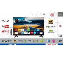 Телевизор с голосовым управлением Smart LED TV- 4k, 2/16, 42 дюйма (10)