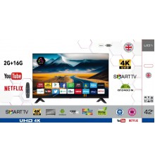 Телевизор с голосовым управлением Smart LED TV- 4k, 2/16, 42 дюйма (10)