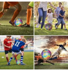 Голографический мяч со светоотражающим эффектом BRIGHT BALL (50)