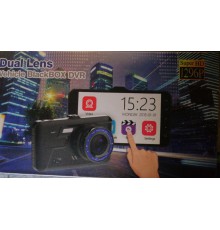 Авторегистратор Dual lens vehicle black BOX DVR (50)