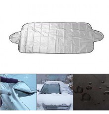 Накидка-чехол на лобовое стекло автомобиля от солнца и снега (300)