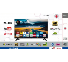 Телевизор Smart LED TV- 4k, 2/16, 42 дюйма (10)