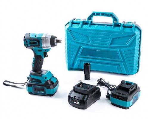 Аккумуляторный гайковерт Tools (48V), бесщеточный мощный ударный гайковерт (5)