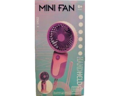 Портативный мини вентилятор Handheld Fan с тремя режимами скорости (168)