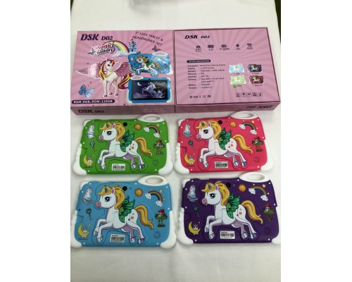 Детский планшет DSK D02 с единорогом, Wi-Fi на Android, 7" (20)