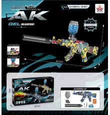 Электрическая игрушка автомат AK-47 с резервуаром под орбизы (-311) (48)