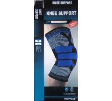 Компресионный бандаж на колено Knee Support (синий) (200)