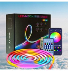 Гибкий неоновый RGB шнур Neon Strip, 5 м (-297) (40)