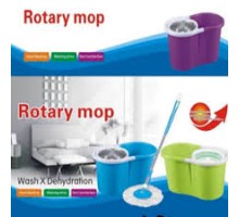 Швабра с отжимом и центрифугой для мытья пола Rotary Mop (26)