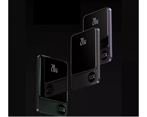 Power Bank Q9 5000 mAh - беспроводной повербанк с технологией MagSafe (80)