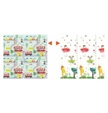 Детский двухсторонний термо коврик, размер 150x180x0.8 (351-2) (20)