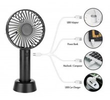 Аккумуляторный вентилятор с подставкой от USB S52 (FAN-3) (100)