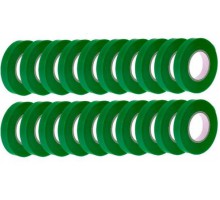 Лента для подвязки растений LOSSO SC-8801, 20 шт упак, 11мм х 25м, зеленая (25)