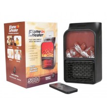 Портативный обогреватель Flame Heater с дисплеем и имитацией камина, 1000 Вт (40)