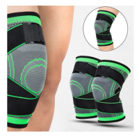 Компресионный бандаж на колено Knee Support (зеленый) (200)