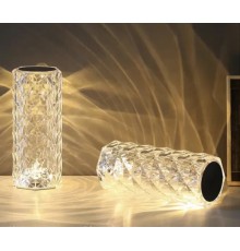 Настольная лампа с кристаллами и бриллиантами Creatice Table Lamp (конус) (50)