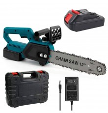 Аккумуляторная цепная пила Chain Saw с 2 акк, 12" (6)