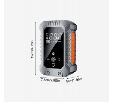 Аккумуляторный автомобильный компрессор с цифровым дисплеем, 15000 мАч (-871) (32)