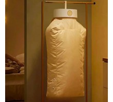 Автоматическая сушилка для белья с чехлом, электросушилка для одежды с горячим воздухом (24)