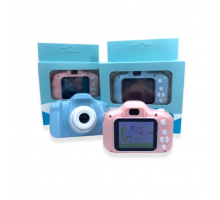 Детский фотоаппарат X200 цвет розовый и голубой (100)